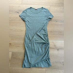 Sage Green - Pink Lily dress